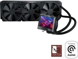 Tarjeta de video ASUS ROG Ryujin II 360 RGB all-in-one liquid CPU cooler 360mm Radiator (3.5&quot; color LCD, 3x Noctua iPPC 2000 PWM 120mm radiator fans, compatible with Intel LGA1700, 1200 and AM4 socket)